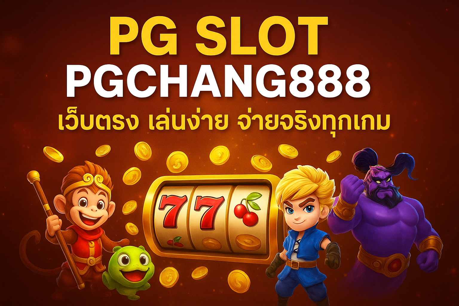 PG SLOT PGCHANG888 เว็บตรง เล่นง่าย จ่ายจริงทุกเกม