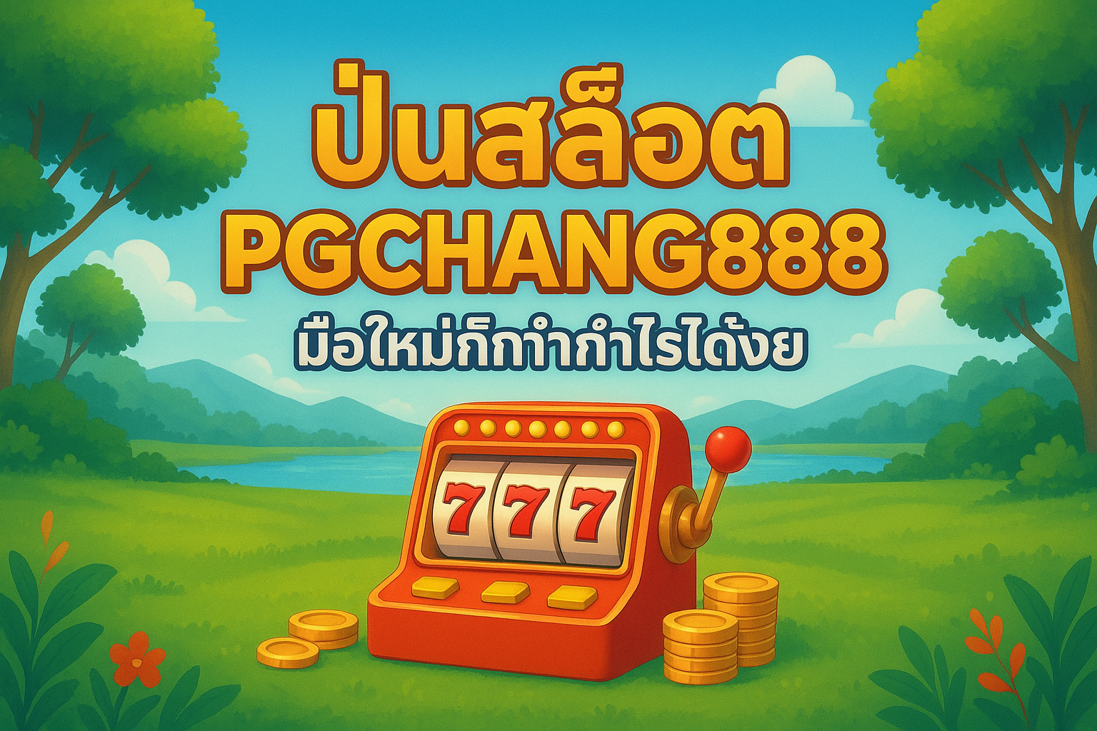 ปั่นสล็อต PGCHANG888 มือใหม่ก็ทำกำไรได้ง่าย